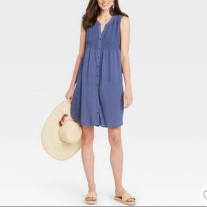 Knox Rose Deep Lilac Sleeveless Dress NWT XL